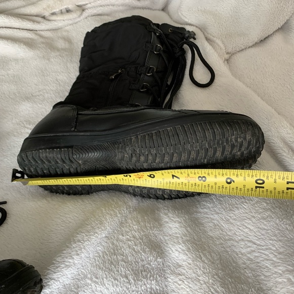 Atelier Noir div. Of Rudsak black lace up boots size 8 - Picture 12 of 15